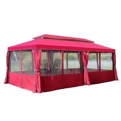 Panneau de ponceau Romain au-dehors Tente de distribution de nourriture Yurt Publicité Grandes étals Tente de parapluie de cour