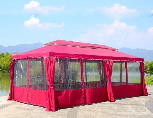 Panneau de ponceau Romain au-dehors Tente de distribution de nourriture Yurt Publicité Grandes étals Tente de parapluie de cour