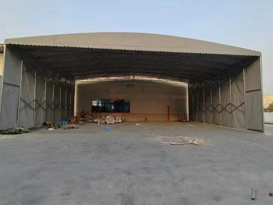 Tente de caravane de garage pliable avec commutateur de télécommande