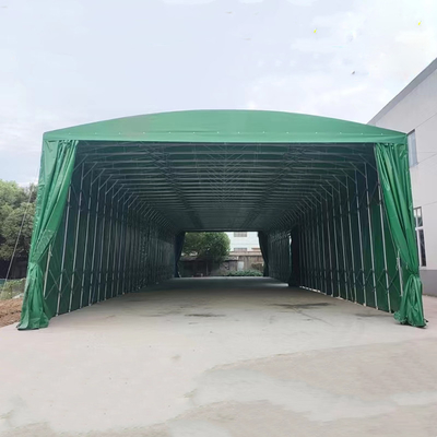 Tente de caravane de garage pliable avec commutateur de télécommande
