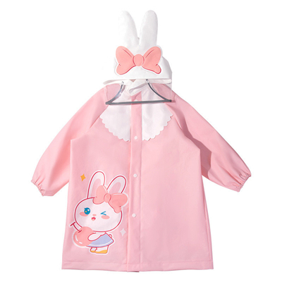 Jeunes filles jardin d'enfants Large bordure imperméable avec joli dessin animé lapin design EVA Matériau