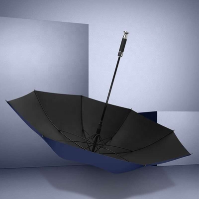 Un parapluie de golf de 27 pouces personnalisé personnalisé avec des impressions de logo