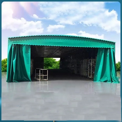 Fabriqué sur mesure pour l' extérieur Grandes chambres de rangement pliantes Canopy et structure en acier Garage Tente mobile