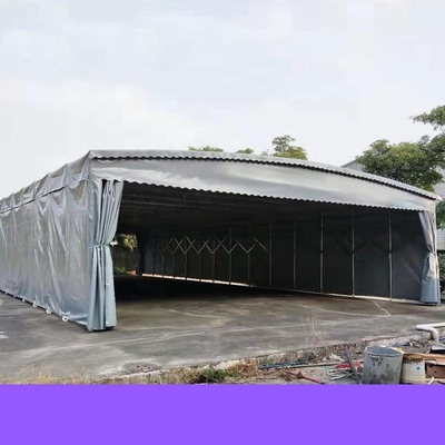 Fabriqué sur mesure pour l' extérieur Grandes chambres de rangement pliantes Canopy et structure en acier Garage Tente mobile