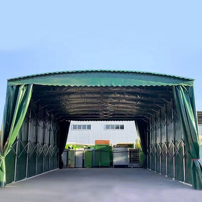 Fabriqué sur mesure pour l' extérieur Grandes chambres de rangement pliantes Canopy et structure en acier Garage Tente mobile