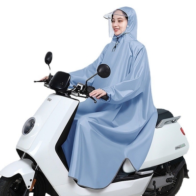 Adultes Oxford Long Raincoat Mode unique Convient pour les vélos électriques et les motos