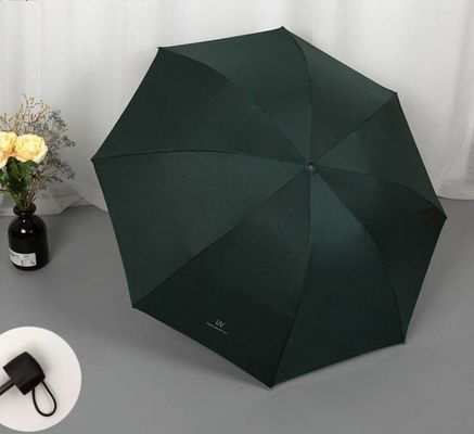 Style de design minimaliste Automatique trois fois dix os pliable Soleil parapluie étanche