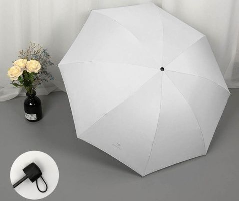 Style de design minimaliste Automatique trois fois dix os pliable Soleil parapluie étanche