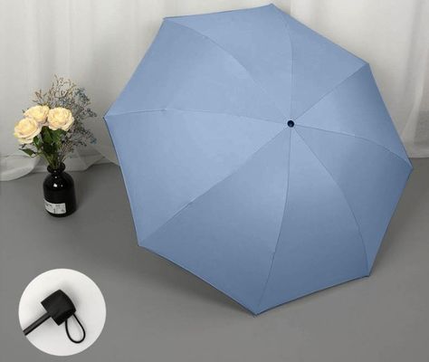 Style de design minimaliste Automatique trois fois dix os pliable Soleil parapluie étanche