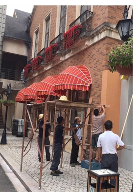 Gazebos à demi-ronde de style français Canopies économiques pour les événements en plein air