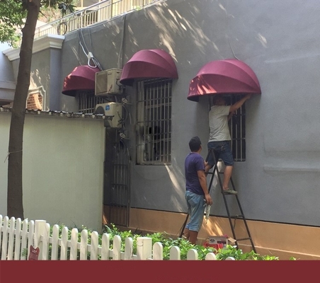 Gazebos à demi-ronde de style français Canopies économiques pour les événements en plein air