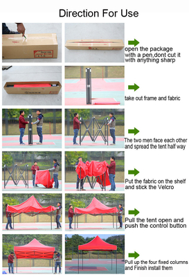 Parapluie extérieure personnalisée en tissu d'Oxford pour jardin et plage