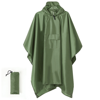 Adultes manteau de pluie pour activités intérieures et extérieures style poncho pour une seule personne