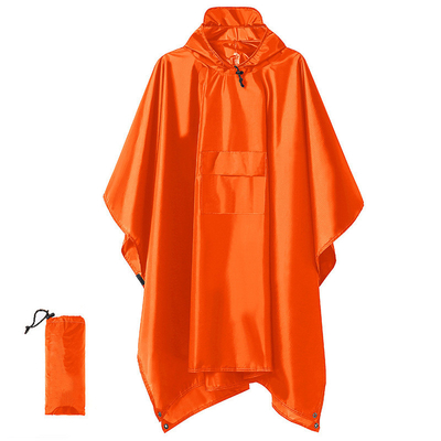 Adultes manteau de pluie pour activités intérieures et extérieures style poncho pour une seule personne