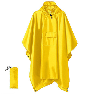 Adultes manteau de pluie pour activités intérieures et extérieures style poncho pour une seule personne