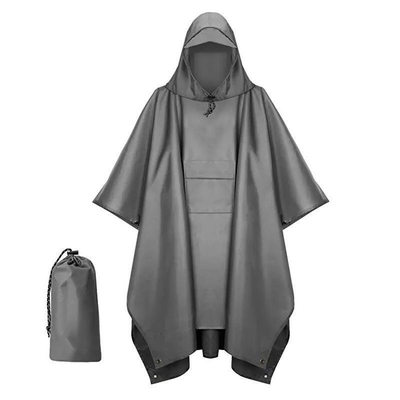 Adultes manteau de pluie pour activités intérieures et extérieures style poncho pour une seule personne