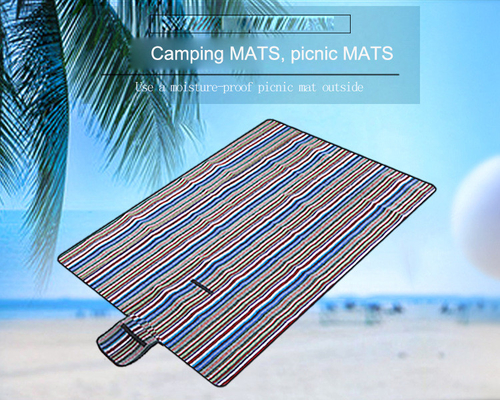 Couverture de pique-nique pliable polyester imperméable pour design personnalisé