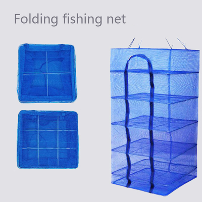 Réseau de séchage à double noeud pliable mouche solaire Cage à moustiques pour la protection contre les insectes et le soleil