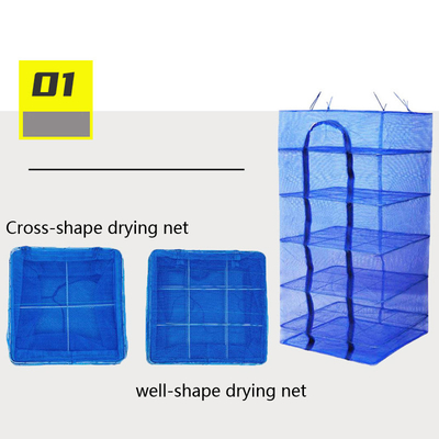 Réseau de séchage à double noeud pliable mouche solaire Cage à moustiques pour la protection contre les insectes et le soleil