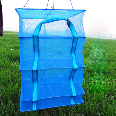 Réseau de séchage à double noeud pliable mouche solaire Cage à moustiques pour la protection contre les insectes et le soleil