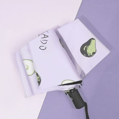 Arbre métallique Parapluie ensoleillée parapluie solaire créative avec logo imprimé et commande manuelle