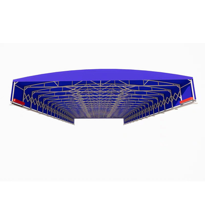 Couverture rétractable de stade pratique pour les activités et les événements en plein air