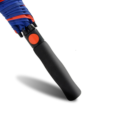 Parapluie de golf personnalisé étanche au vent de 30 pouces avec imprimés de logo de marque et doubles couches