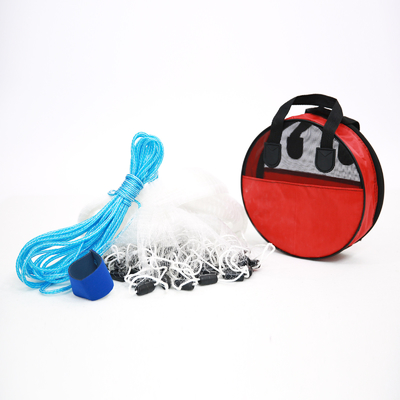 Réseau de coulée de monofilament de nylon à double noeud de 6 pieds pour la pêche récréative