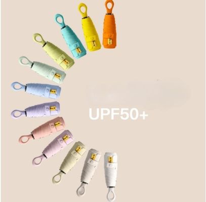 Logo personnalisé Parapluie ensoleillée Crème solaire UV Protection double vinyle Parapluie masculine