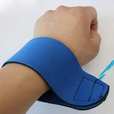 Réseau de pêche en nylon de 6 pieds à nœud unique, en chaîne de fer soudé, avec matériau durable