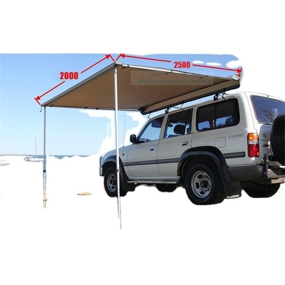 Tente latérale galvanisée en acier à carreaux de voiture pour le camping et les aventures en plein air