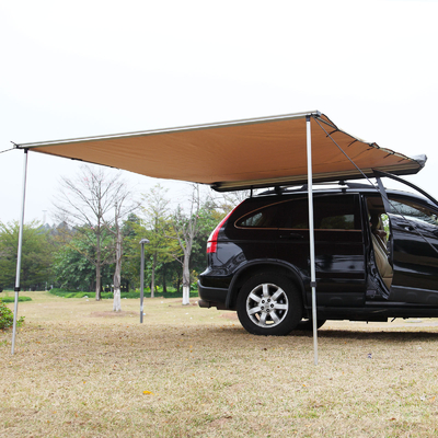 Tente latérale galvanisée en acier à carreaux de voiture pour le camping et les aventures en plein air
