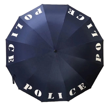 Portable étanche à l'eau pour l'extérieur sur mesure Promotion Golf Auto parapluie avec impression de logo 12 côtes 12K