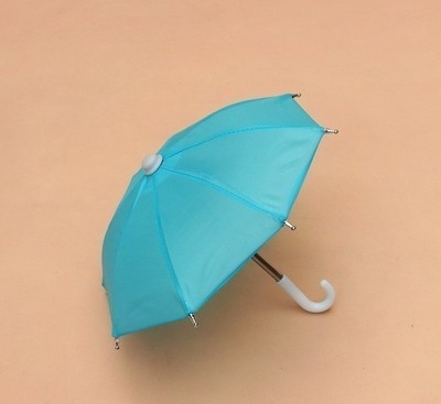 Manuel du parapluie pour téléphones portables en plein air en vélo ouverte Petite taille Protection contre la pluie et le vent