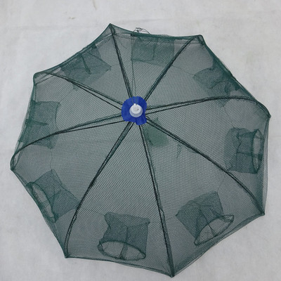 Réseau de pêche de type parapluie Réseau coulé à la main pour une pêche en douceur et en facilité Profondeur 38-72 cm