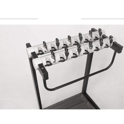 Le club de golf Black Metal Push Pull Bike Cart Buggy Trolley Holder Parapluie pour les pharmacies