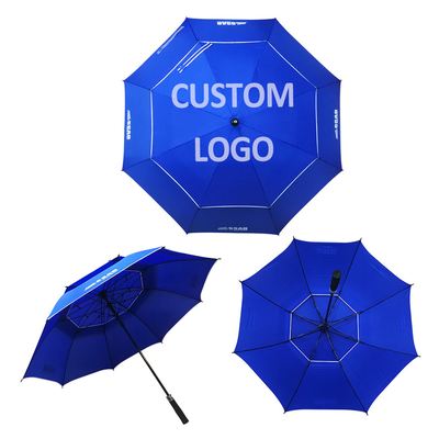 Imprimés de logo sur mesure Parapluie de golf de sublimation Parapluie de personnalité de voiture pour promotions