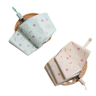 Manche revêtue de caoutchouc Protège-soleil Cartoon Animal Parapluie pour et Portable