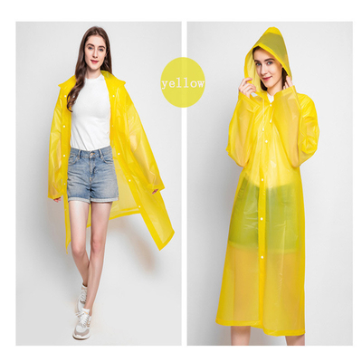 Vêtements de pluie biodégradables réutilisables Vêtements de pluie résistants à l'eau pour femmes adultes