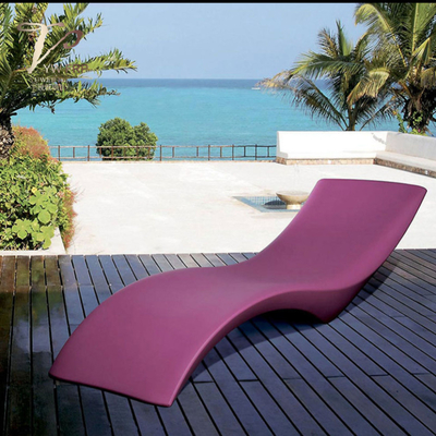 Taille personnalisée Chaise de plage Rattan Lounge Le lieu idéal pour la détente estivale