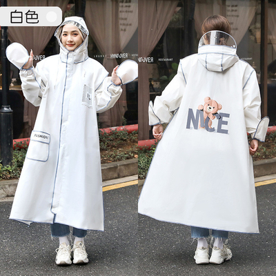Un imperméable pour adultes à la mode avec quatre fonctions Tempête de pluie Vélo de randonnée et vélo électrique