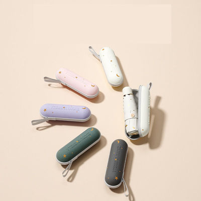 Compact portable pour femmes protégeant de la pluie et du soleil