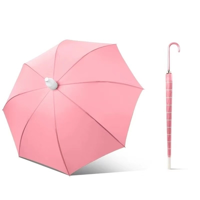Compagnon de voyage parapluie droite avec un couvercle à manche en plastique antigouttes