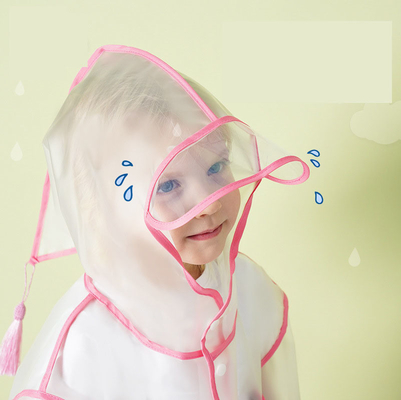 Poncho à dessin animé pour élèves du primaire