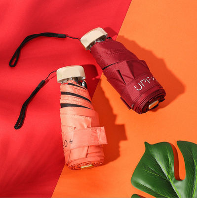 5 parapluies de protection solaire pliables avec logo personnalisé