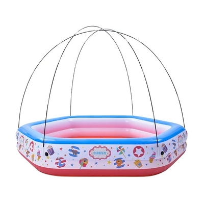 Découvrez le cirque avec une piscine gonflable et une toiture en tissu Oxford