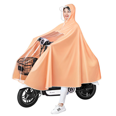 Impression de logo personnalisé Poncho pluie pour hommes et femmes Voyage à la batterie voiture ou vélo