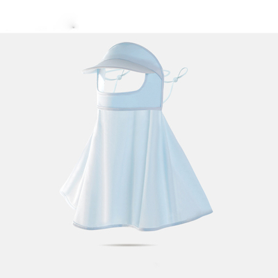 Chapeau de soleil extérieur avec masque respirant