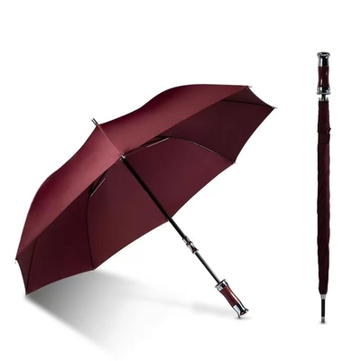 120cm tout en un parapluie étanche à l'ouverture manuelle avec un design distinctif 8K de 24 pouces