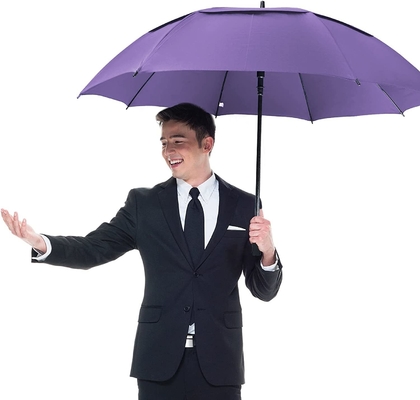 Parapluie de golf 8K à motifs d'impression personnalisés avec une conception étanche et étanche plus grande